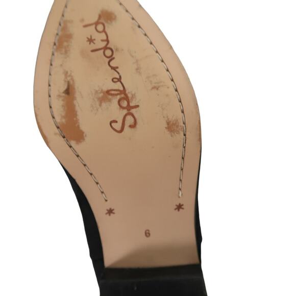 Splendid Shoes Womens 6 Bootie Niva Black Suede Leather Pointed Toe Ankle Boots - Picture 15 of 16